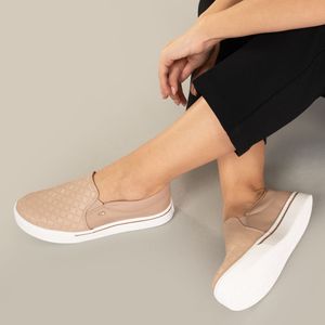 Tênis Via Marte Napa Line Feminino Bege