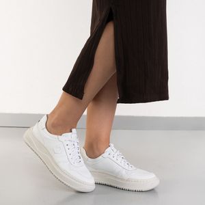 Tênis Branco Feminino Democrata Block