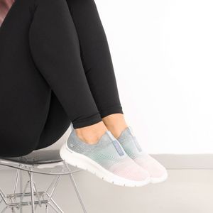 Tênis Skechers Go Walk Flex Feminino Cinza