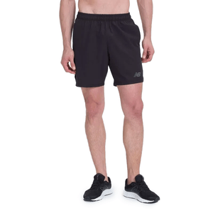 Bermuda New Balance Tenacity Logo 7 Masculina Preta