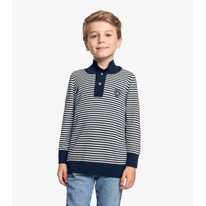 Suéter Infantil Masculino Em Tricot Trick Nick Menino Marinho