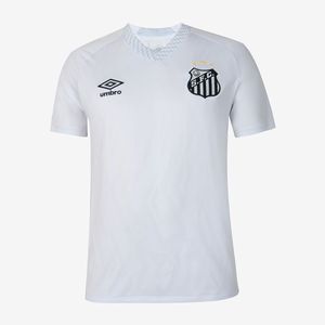 Camisa Umbro Santos Of.1 2025 Torcedor S/N Masculino Branco