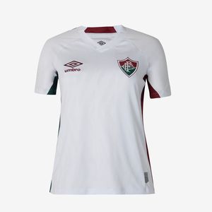 Camisa Umbro Fluminense Of.2 2025 Torcedora Feminino Branco