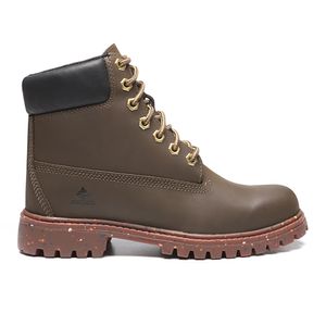 Bota Militar Macboot Cano Alto Lauryn Feminino Marrom