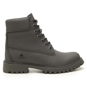 Bota Militar Macboot Cano Alto Lauryn Feminino Cinza