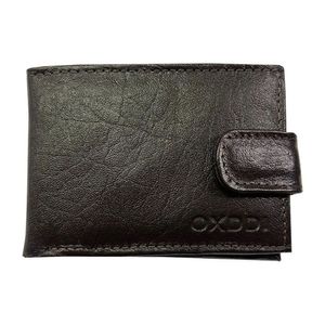 Carteira Oxddi Porta Níquel Masculina Marrom