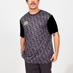 Camiseta Masculina Umbro Graphic Club Cinza