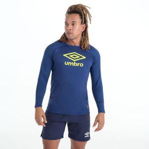 Camisa Ml Masculina Umbro Futevolei Graphic Marinho