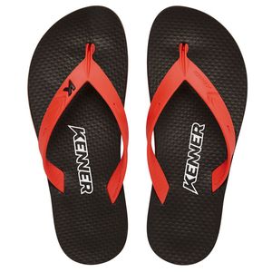 Chinelo Kenner New Summer Masculino - Preto e Vermelho