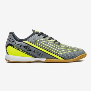 Chuteira Futsal Umbro Chrome Masculino Cinza