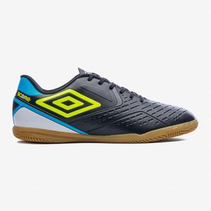 Chuteira Futsal Umbro Score Masculino Preto e Verde