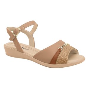 Sandália Fivela Amendoa Piccadilly Feminina