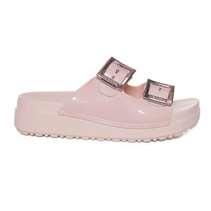 Chinelo Nude Claro Zaxy Slide Partner III Feminino