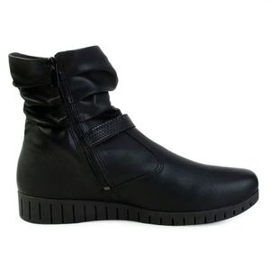 Bota Cano Curto Campesi Preto
