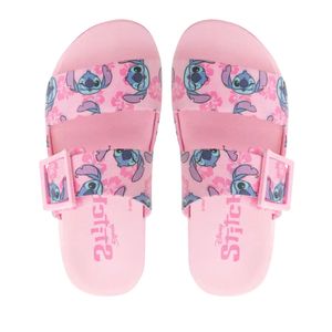 Chinelo Stitch Summer Infantil Rosa