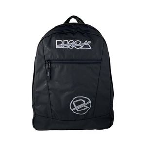 Mochila Risca Preta Logo Unissex