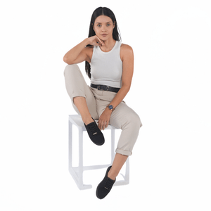 Tênis Vizzano Flex Preto Cano Baixo Feminino