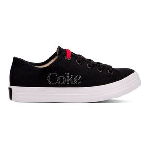 Tênis Coca Cola Stream Glow Feminino Preto