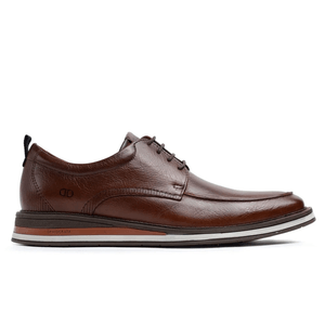 Sapato Democrata Metropolitan Type Masculino Marrom