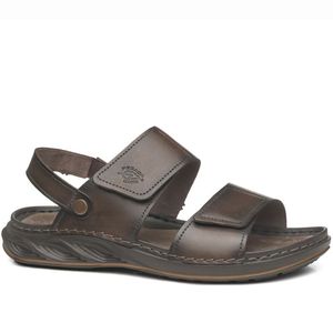 Sandália Pegada Levitech Masculina Marrom