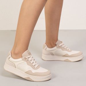 Tênis Feminino Casual Via Marte Bege
