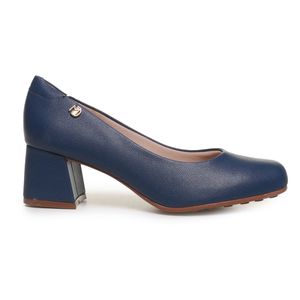 Sapato Modare Casual Salto Bloco Feminino Marinho