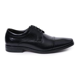 Sapato Democrata Metropolitan Vega Mahogany Masculino Preto